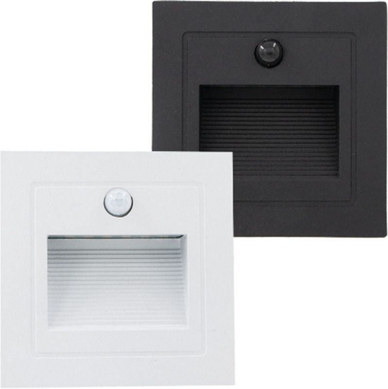 MSLIGHTS Motion Light 3W Warm White (Pack of 2) B/W Motion Sensor Light-image-25