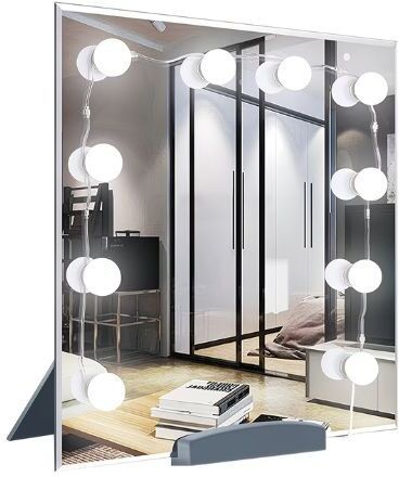CLARZA LED Vanity Mirror Lights with 10 Dimmable Bulbs | 3 Color Modes Kit-picture-41