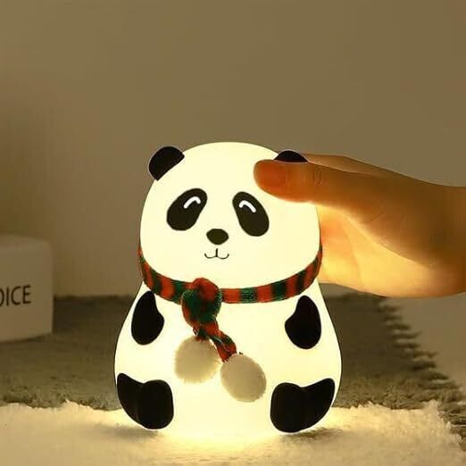 dheer Panda Night Light Cute Night Light for Kids Color Change Silicone Night Light Night Lamp-picture-5