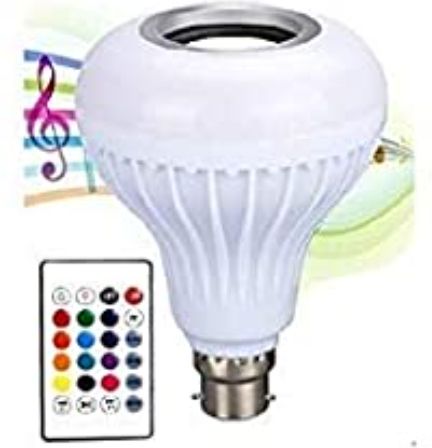 SYARA ANJ_294_Led Wireless Light Bulb Speaker Base Color Changing With Remote Control Smart Bulb-image-44