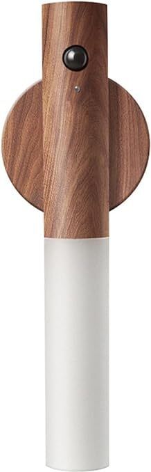 BEYKURY Wood Night Light LED Magnetic Auto Motion Sensor Light- Wall Induction Lamp Smart Sensor Light-image-12