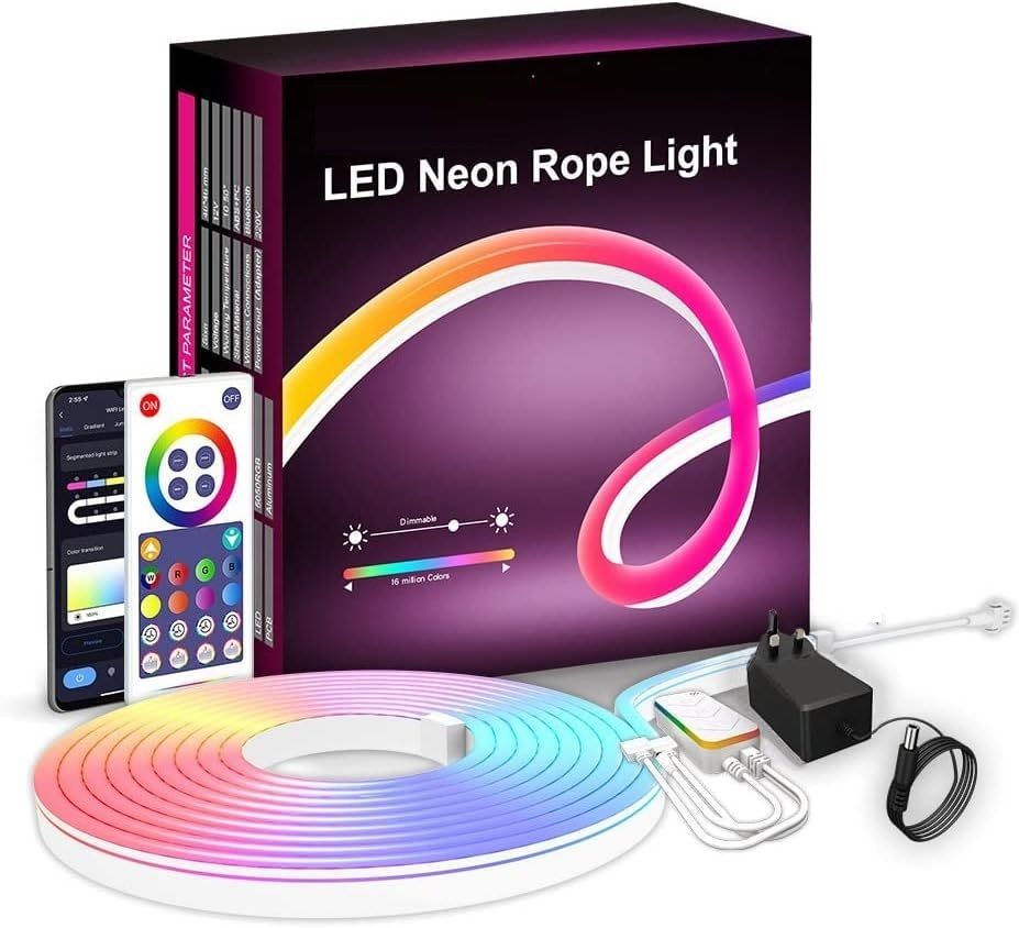 TRUDO RGB LED Neon Strip 5M Smart Room Lighting Light Strip-picture-31
