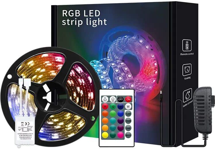 windwarrior 100 LEDs 5 m Multi color Color Changing Disco Rice Lights Disco Ball Set-picture-9