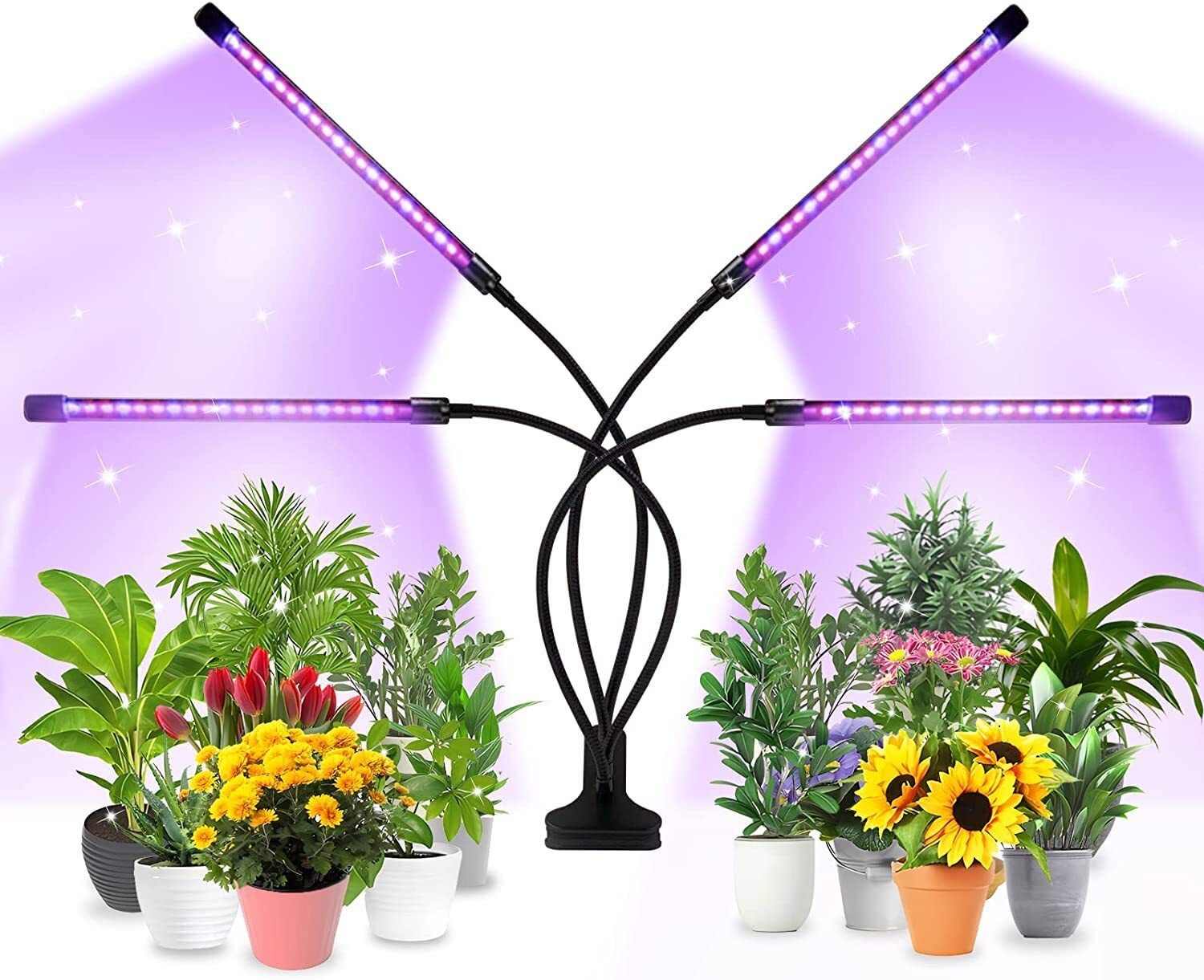 Calldrishe Plant Grow Lights For Indoor Plants With Red Blue Spectrum Light Strip-image-1