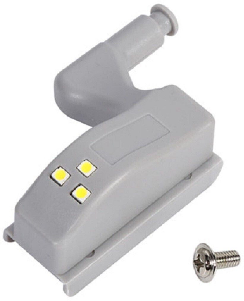 SOUVENIR Hinge LED Light Wardrobe Cabinet Lights for Kitchen, Living Room/Bedroom (1 pc) Smart Sensor Light-picture-23