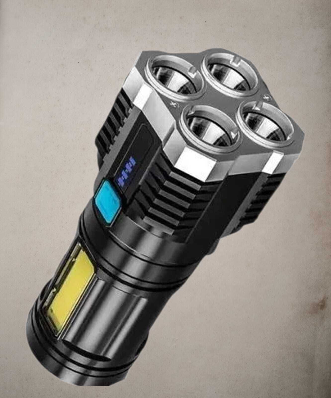 MKFIRM 4 LED TORCH LIGHT WITH USB CABLE-03 Smart Bulb-image-46