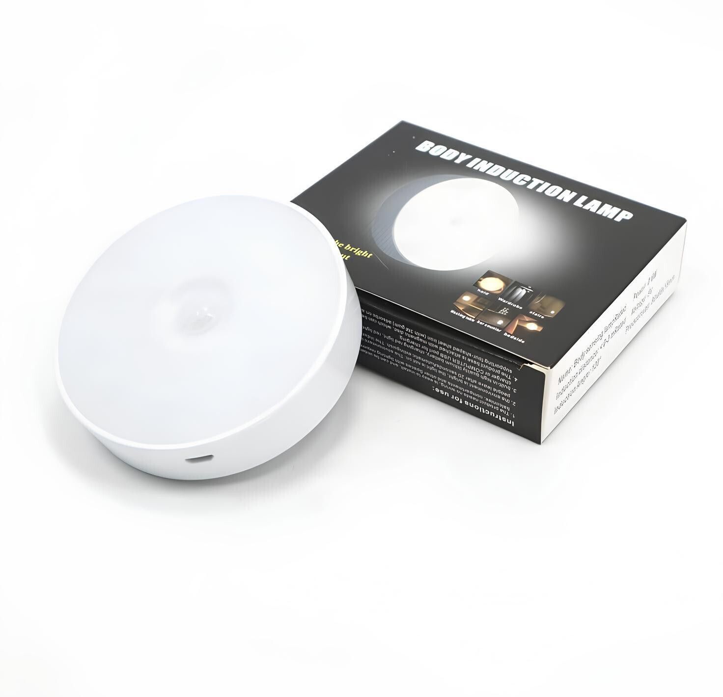NEWOUTLATE Body Induction LED Light - Motion Sensor Rechargeable Wall Lamp for Indoors Smart Sensor Light-image-24