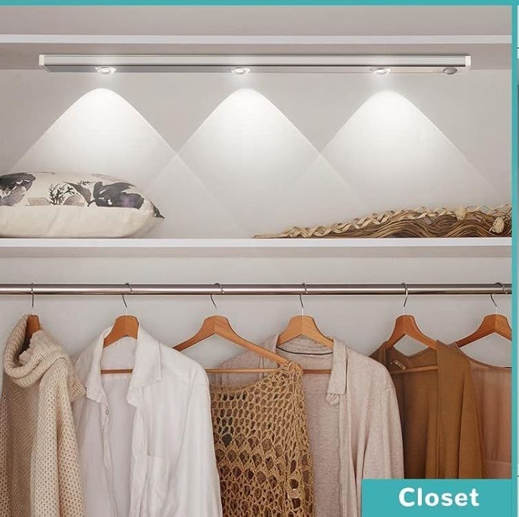 Xydrozen Wireless Motion Sensor Cupboard Light with Magnetic Base Motion Sensor Light-image-16