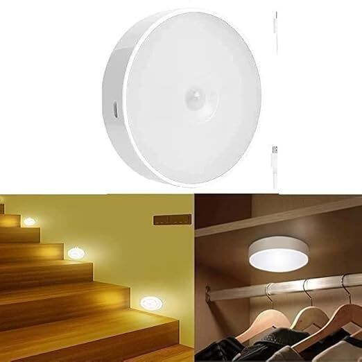 The Asquare Store Rechargeable Body Motion Sensor Light For Stairs,Bedroom ,Hallway Motion Sensor Light-picture-12