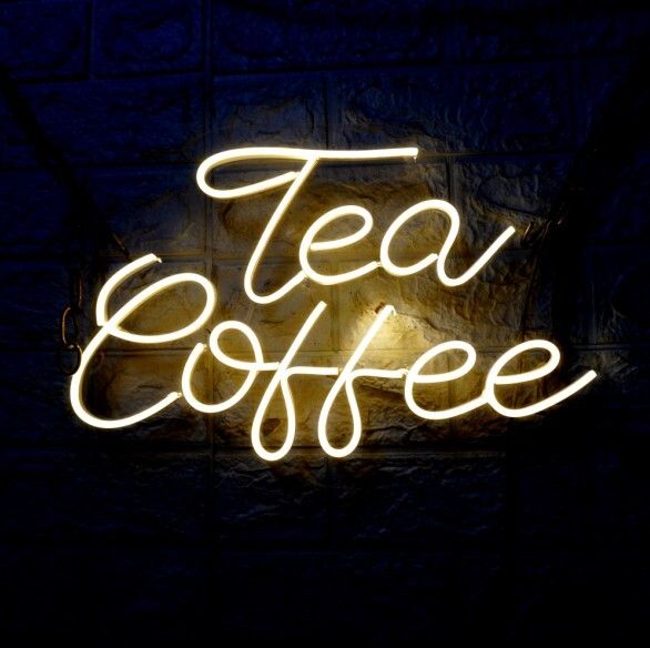 SG Print Tea Coffee Neon Sign Led Light Coffee Station,Restaurants(12x18) Smart Bulb-image-38