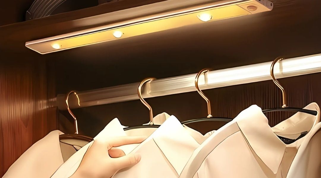 Xydrozen Rechargeable Magnetic Closet Light with Touch Control Motion Sensor Light-image-11
