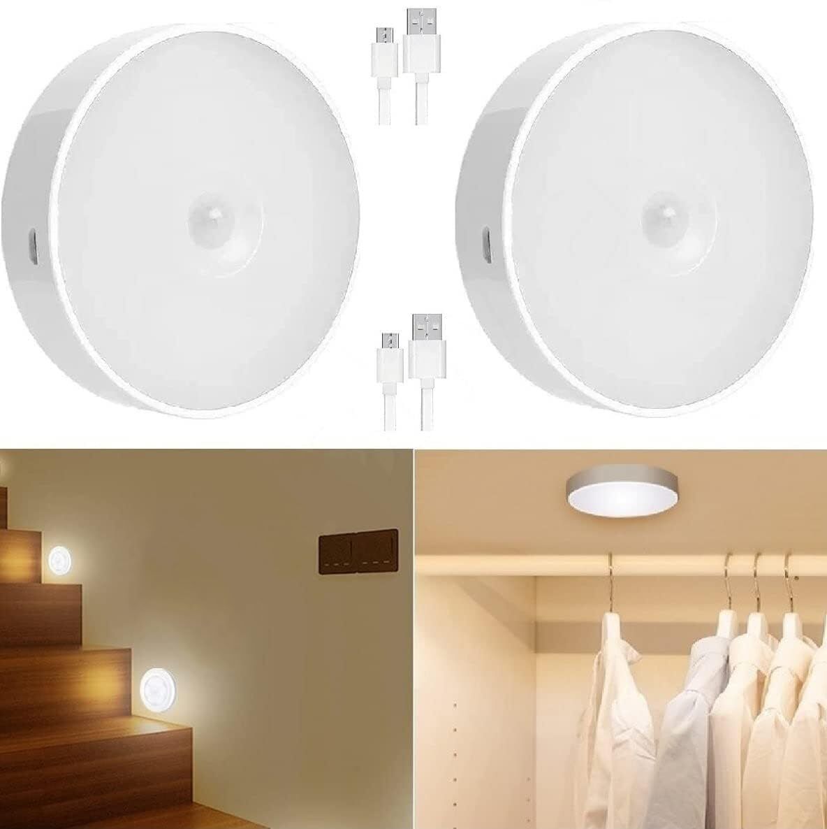 SANGOZ Motion Sensor Rechargeable Light for Home, Motion Sensor Light-image-31