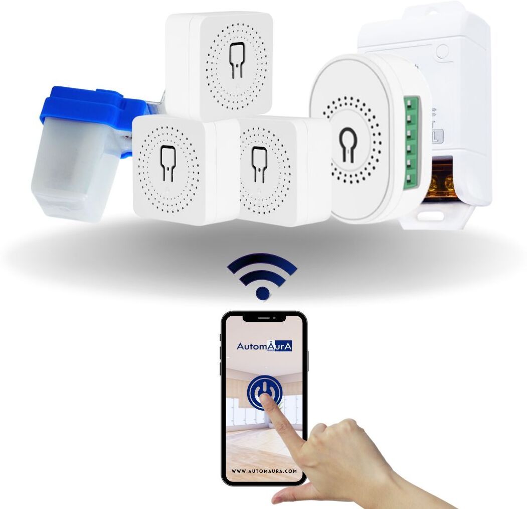 Smartlife AUTOMAURA 1BHK Home Automation (Silver Pack) Smart Kit-picture-25