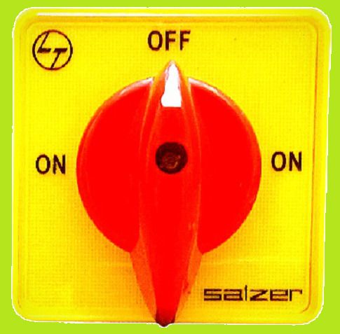 Salzer (L&T) 10Amp 61197 3Pole ONOFF S10 Cam Operated Rotary Switch-image-7