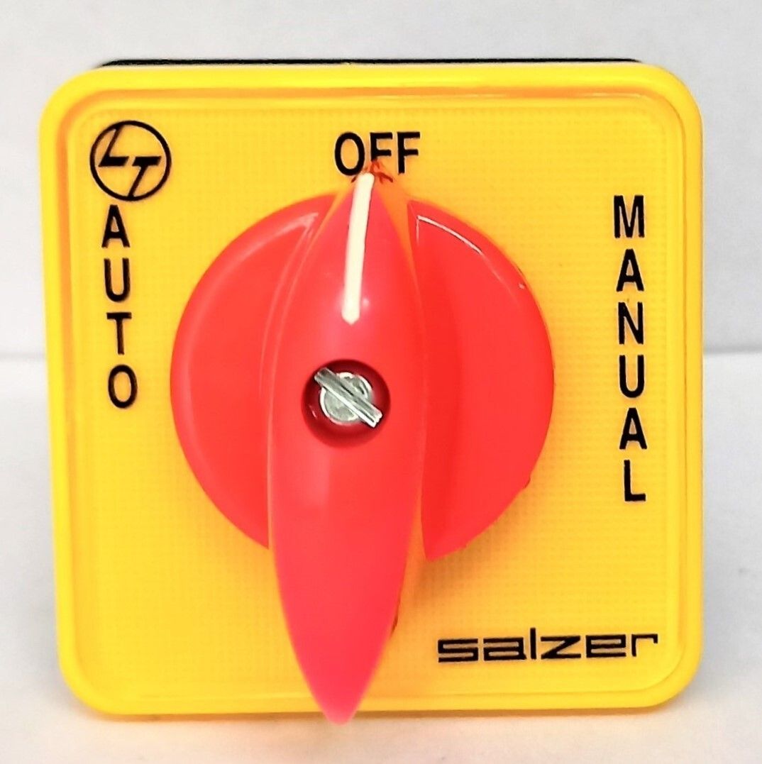 Salzer (L&T) 61025 6A 1Pole 2Way Auto-Manual S6 6A Cam Operated Rotary Switch-picture-10