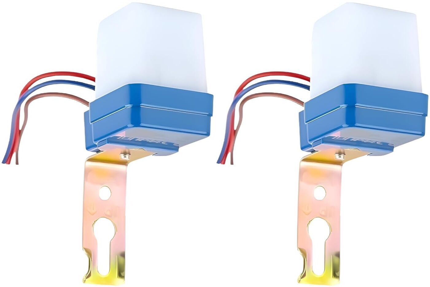 DigiMetrix Day Night Sensor Switch 220V 10A Pack of 2 Automatic Light ON OFF Controller