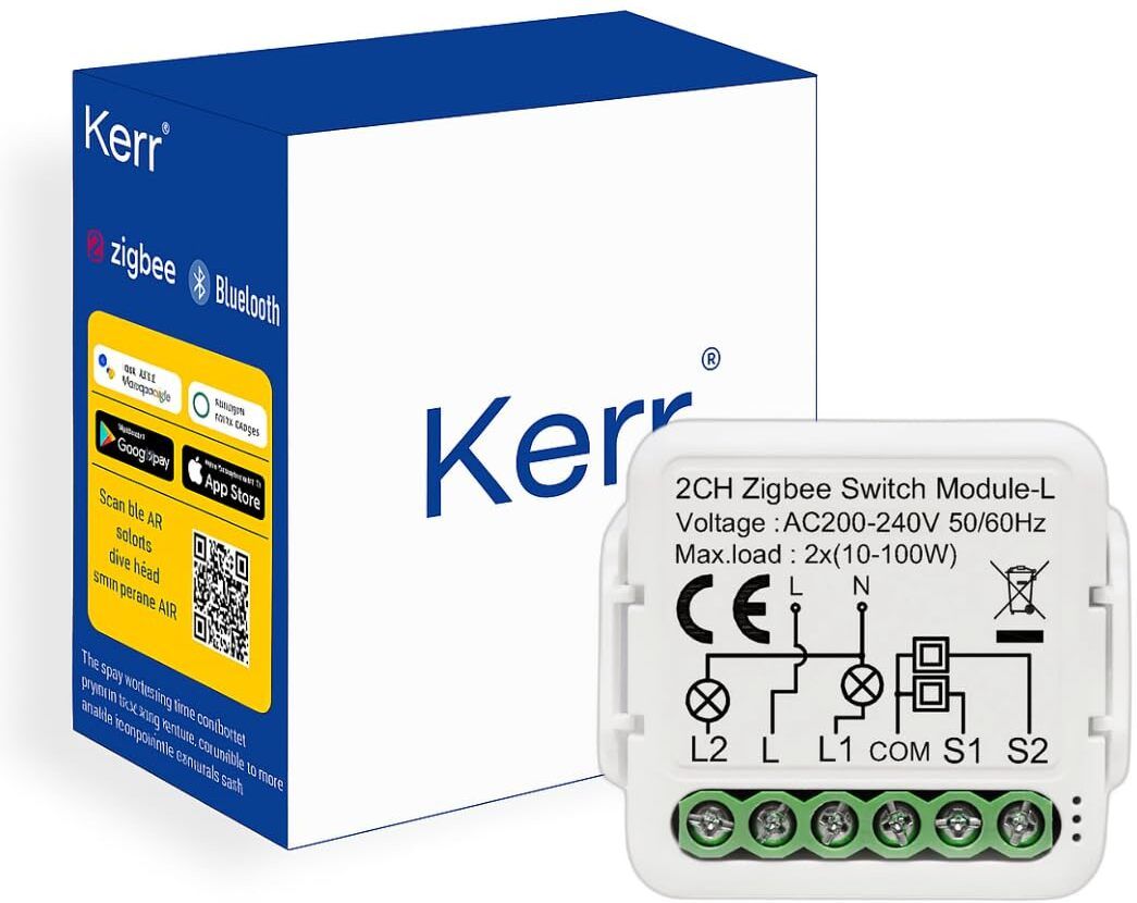 Kerr Smart Retro Switch Module 2CH WiFi Smart Switch-picture-38
