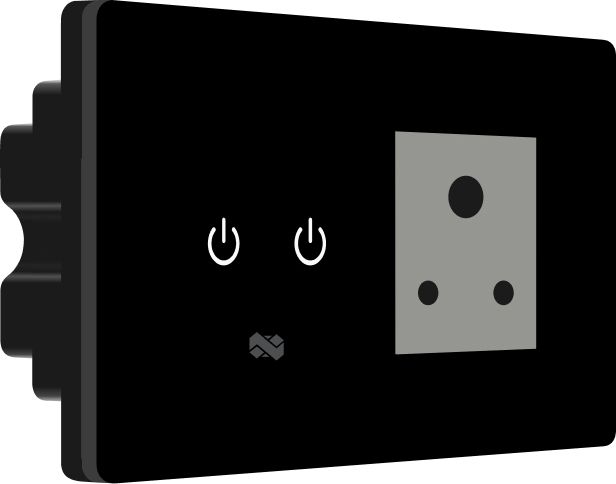 iotics Smart Touch Switch for 1 Light, 1 Plug, Remote, Mobile App, Alexa & Google Home Smart Switch-picture-23
