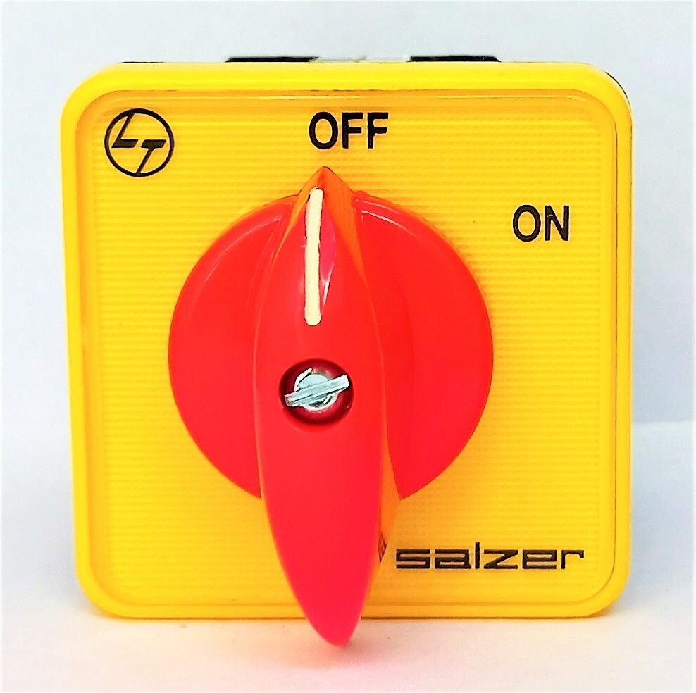 Salzer (L&T) 61004 16A 4 Pole ON-OFF S16 Cam Operated Rotary Switch-picture-13
