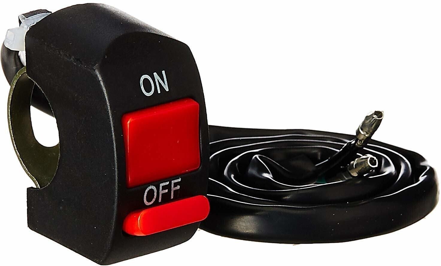 Vishal Mart Universal 7/8 inch Handlebar Mounting Switch DC 12V Fog Lamp for Bikes Smart Switch-image-44