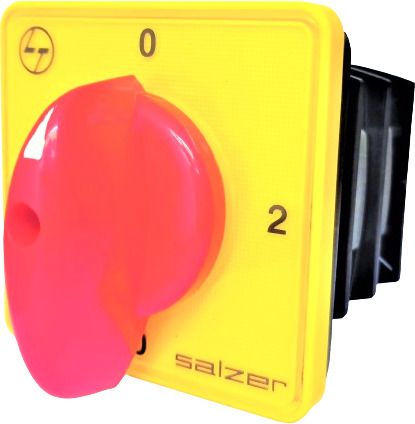 Salzer (L&T) 61152 63A 2Pole 2Way S63 63A Cam Operated Rotary Switch-picture-26