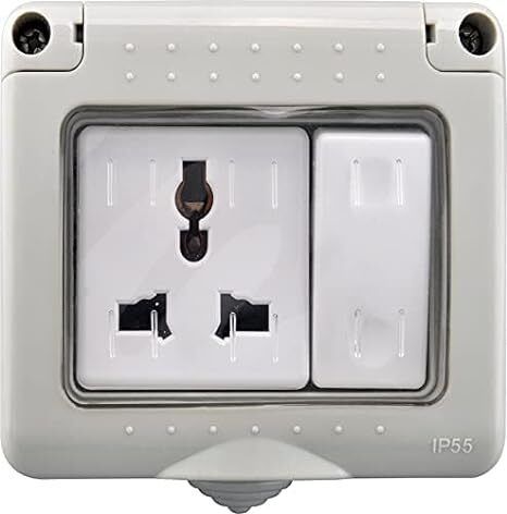 swabs Water Proof Plastic Box with Switch and Socket Use in roof top-image-35