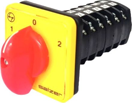 Salzer (L&T) 61030 10A 6Pole 2Way Cam Operated Rotary Switch-picture-15