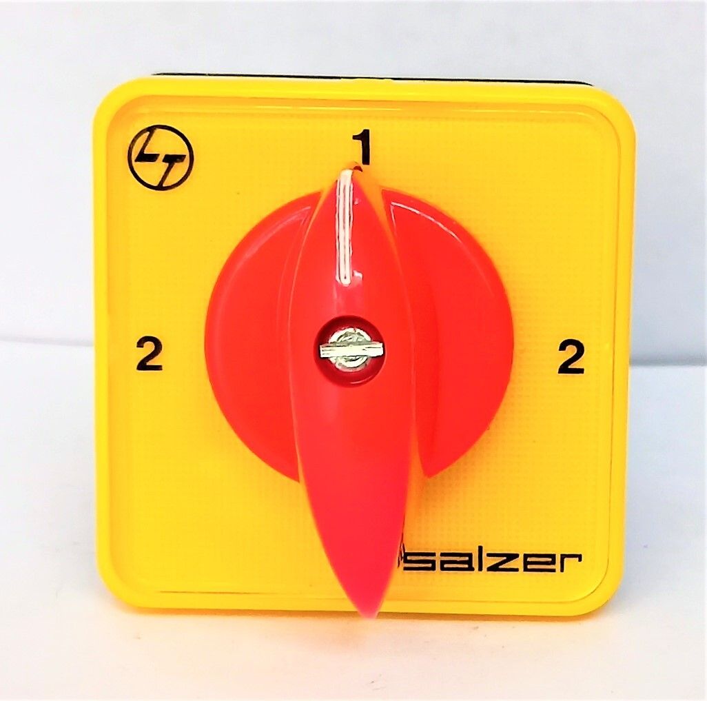 Salzer (L&T) 61037 6A 1Pole 2Way NO OFF S6 6A Cam Operated Rotary Switch-picture-31