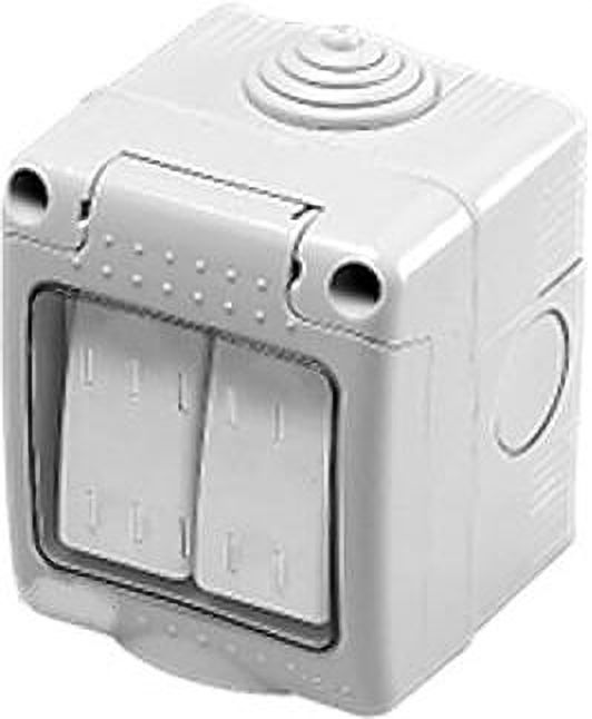 Kesig Water Proof Plastic Box with Switch and Socket gaurd Use in roof top-picture-40