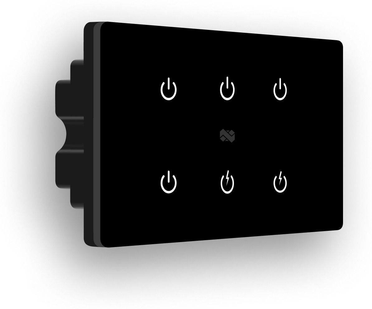 iotics Smart Touch Switch for 6 Lights, Remote, Mobile App, Alexa & Google Home Smart Switch-picture-48