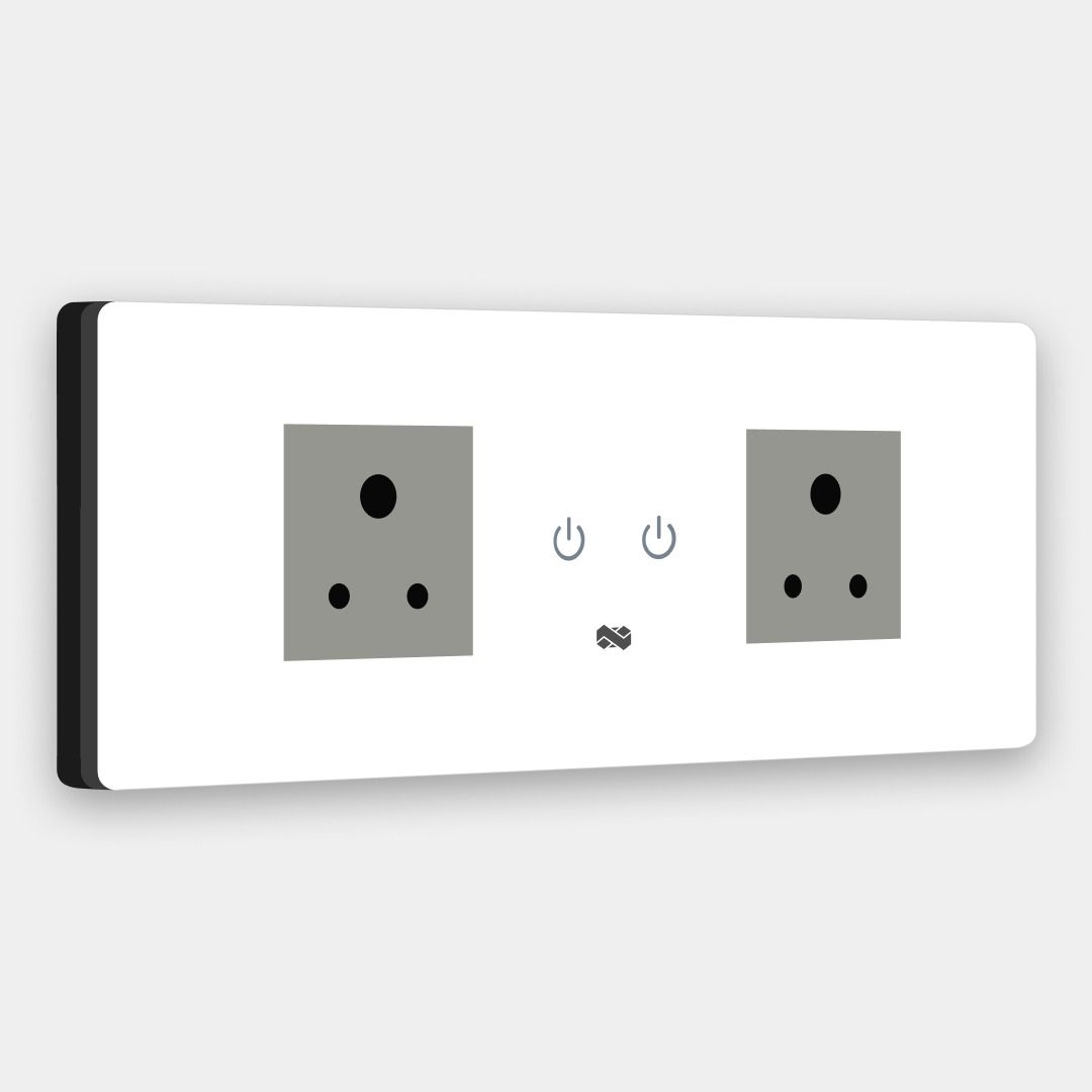 iotics Smart Touch Switch for 2 Smart Plug, Remote, Mobile App, Alexa & Google Home Smart Switch-picture-26