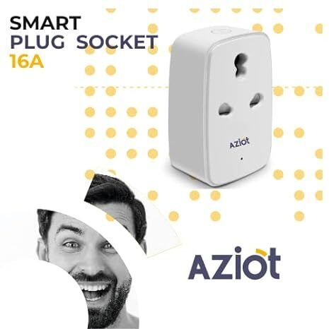 AZIOT 16amp Smart Plug - Wifi/Bluetooth Communication Smart Plug-image-15