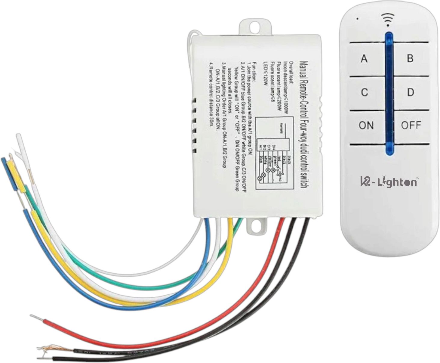 K2 LIGHTON LED Light Remote Controller