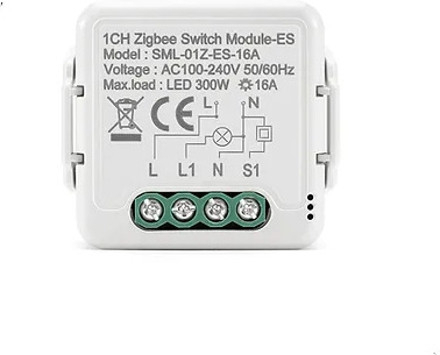 MODERNEXT SML-01Z-ES-16A Zigbee Home Assistant Smart Switch image 1