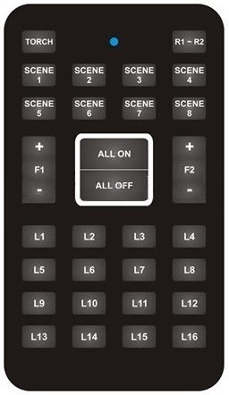 TEQOOZ Teqooz IR Remote for Smart Touch Switches & Retrofit Modules Universal Remote image 1