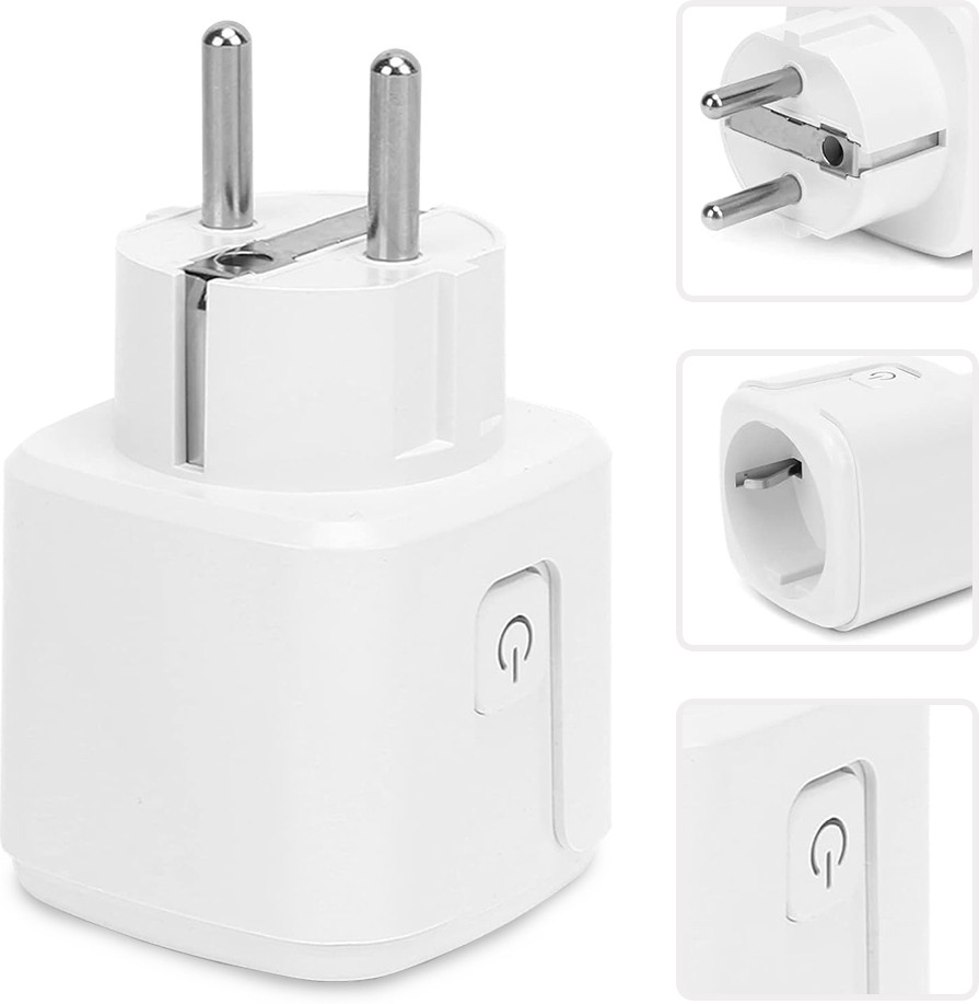 FreshDcart Wi-Fi Smart Socket Plug Voice Control with Alexa, Google Assistant Plug for Home Smart Plug image 1