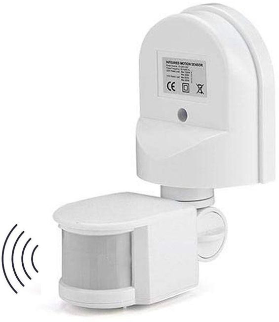 GIANT IMPEX GIANT IMPEX PIR Energy Saving Light with 180 Degree Wall-Mount Smart Switch-picture-25