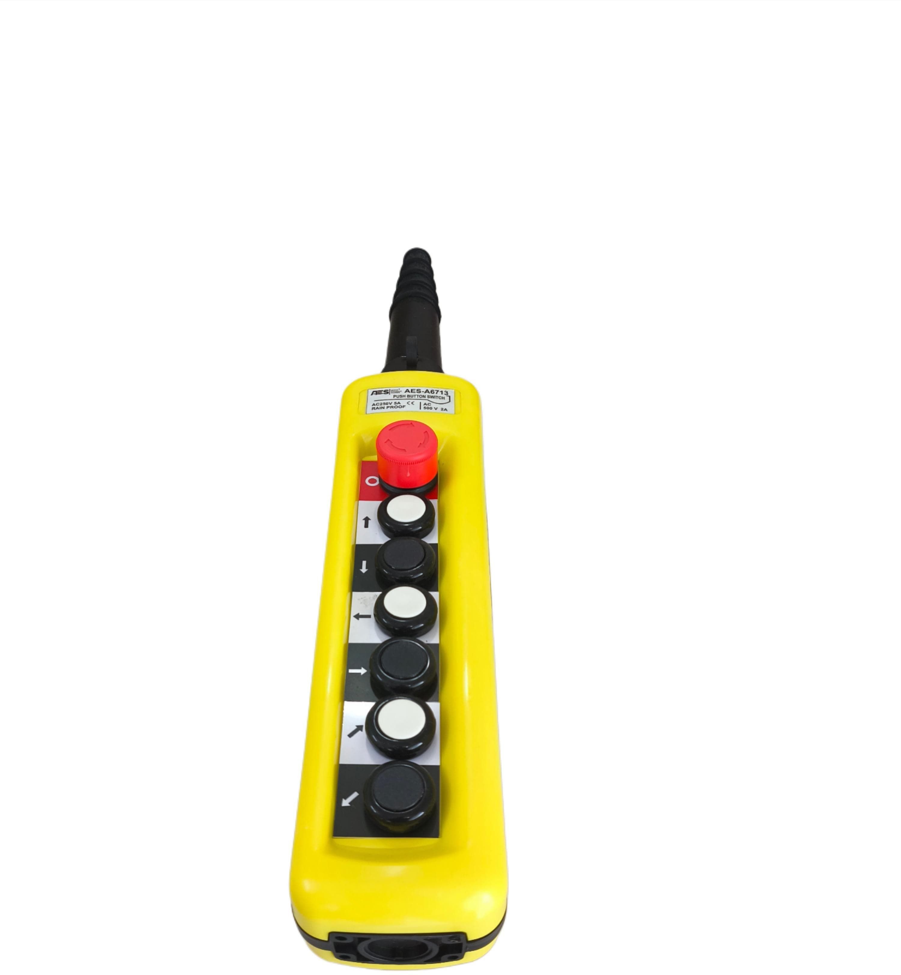 AES Heavy-duty crane pendant push button 6+1 Smart Switch-picture-23
