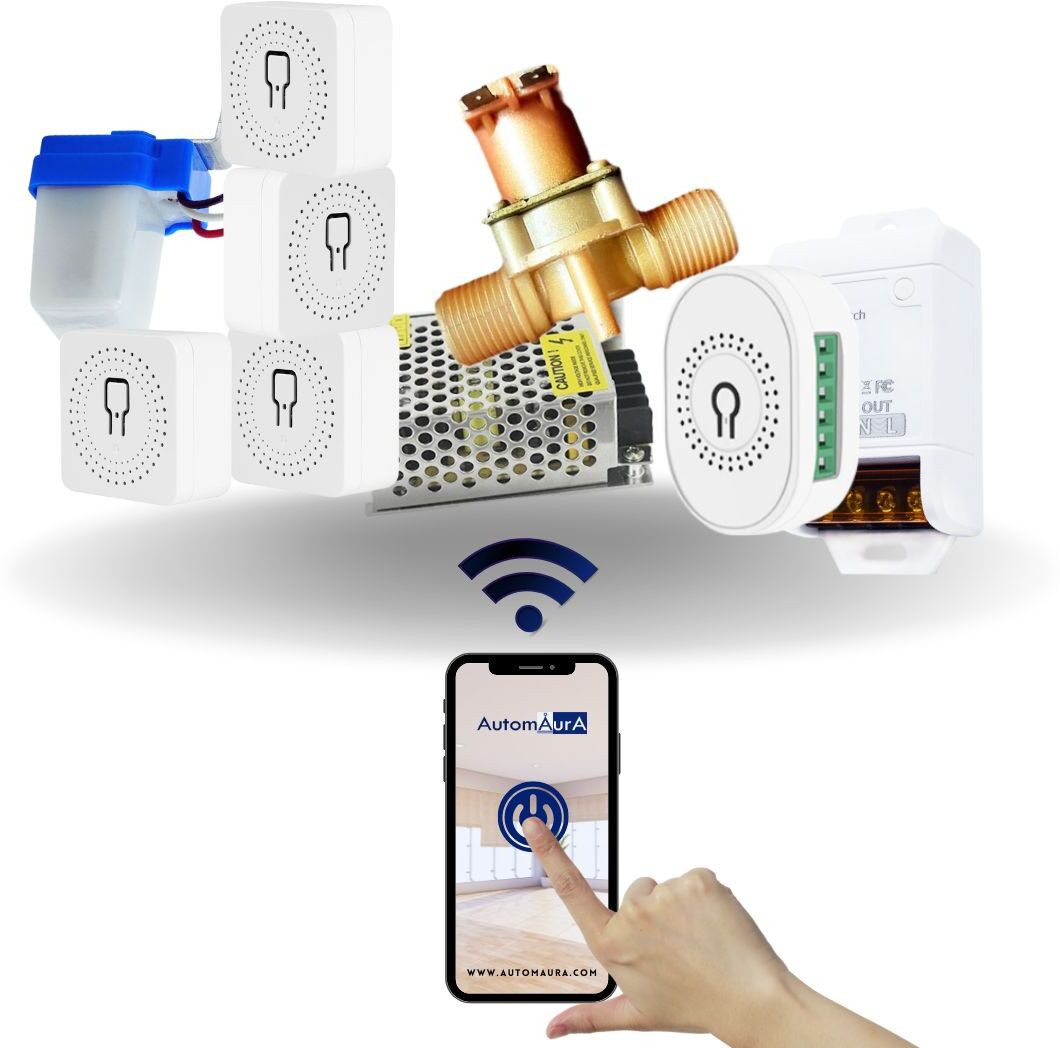 Smartlife AUTOMAURA 1BHK Home Automation (Gold Pack) Smart Kit image 1