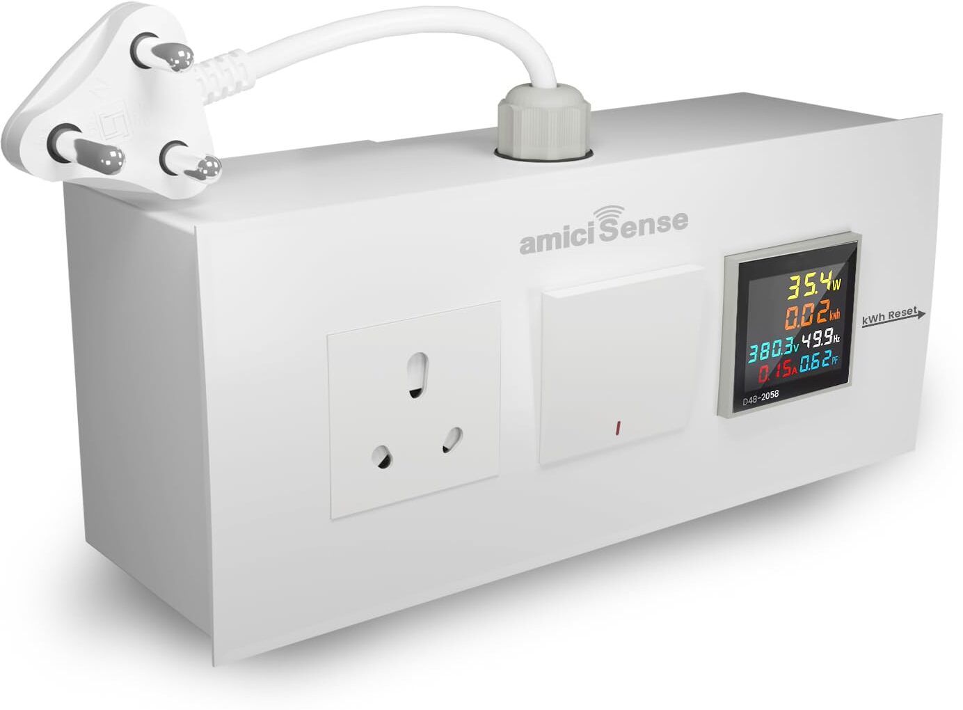 amiciSense 6-in-1 Energy Meter Board | 16A Socket & Switch | Real-Time Monitoring-picture-34