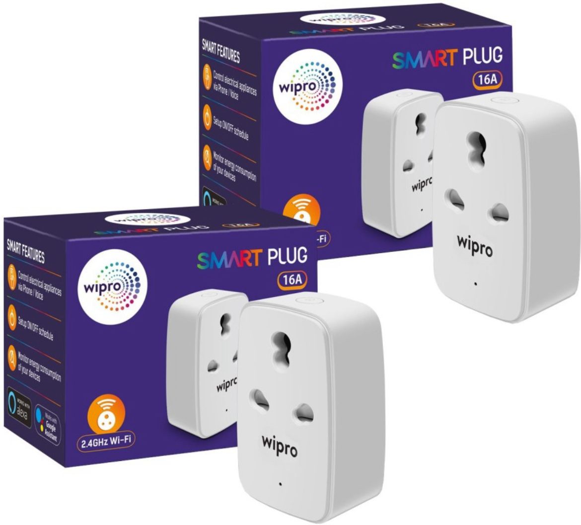 Wipro 16A WiFi Smart Plug-image-1