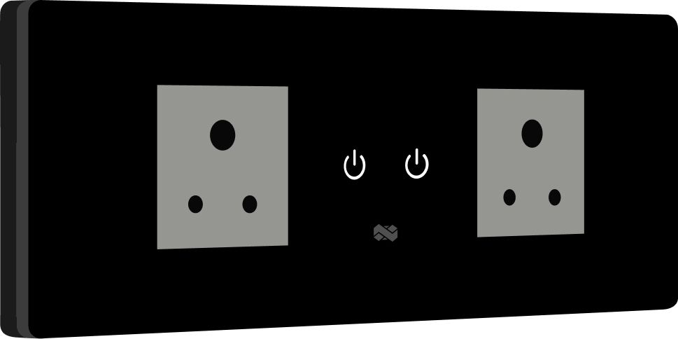 iotics Smart Touch Switch for 2 Smart Plug, Remote, Mobile App, Alexa & Google Home Smart Switch-picture-20