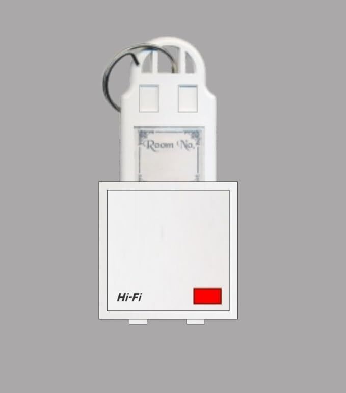 hi fi Polycarbonate D.P Main Switch with Pc Keyring Tag 2 Module 32 Amp 240V Pack of 2-picture-11