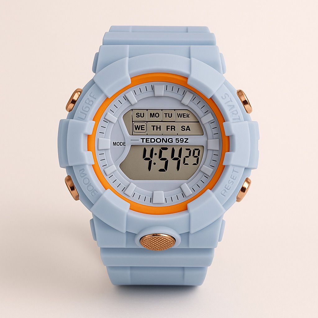 Bunny&Tortoise Digital Unisex Watch with Multicolor Dial Smart Switch-picture-22