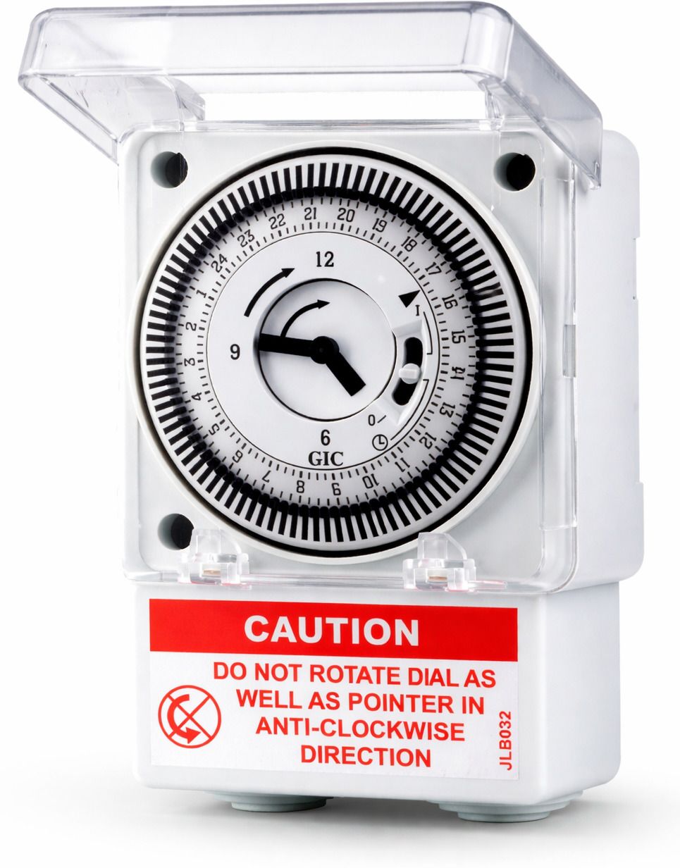 Maxspire 24 Hour Analog Timer Switch for Geyser, Motor, Aquarium & Lights-image-34