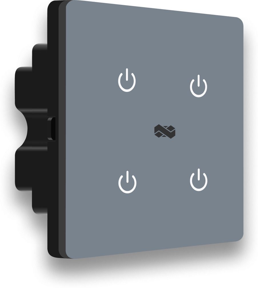 iotics Smart Touch Switch for 4 Lights, Remote, Mobile App, Alexa & Google Home Smart Switch-picture-10