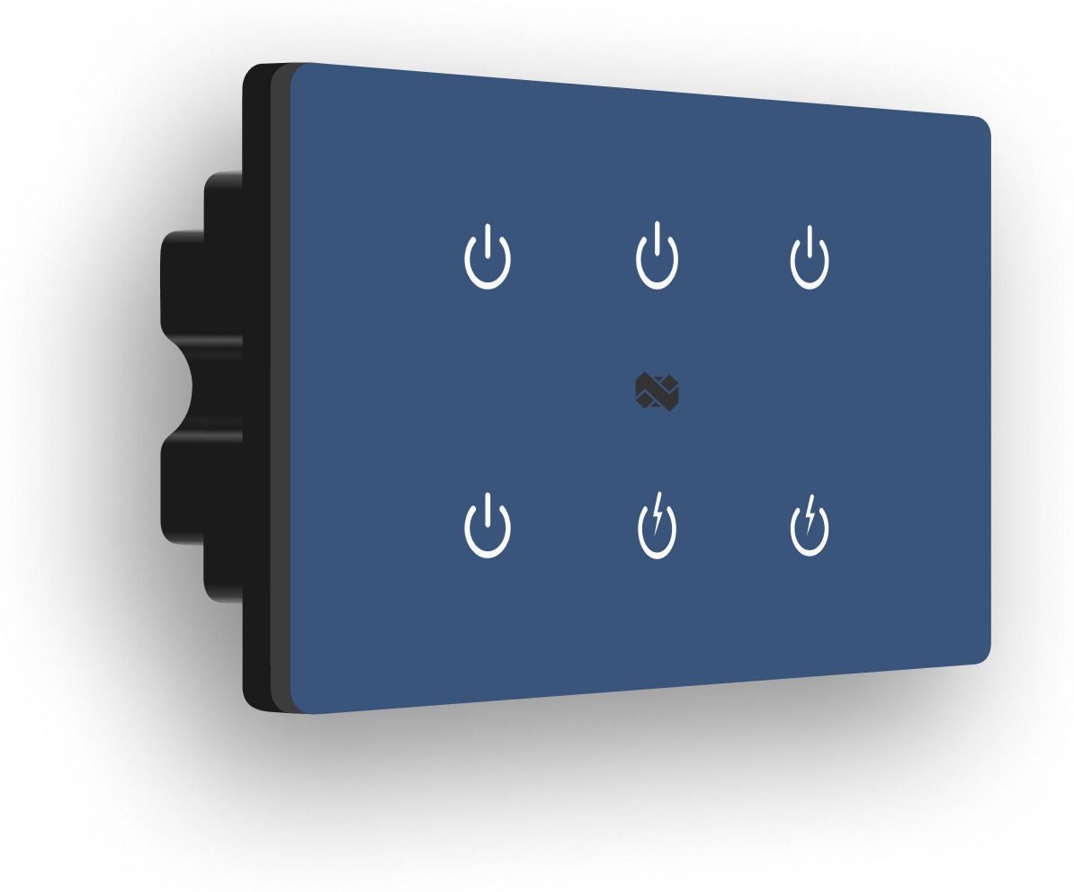iotics Smart Touch Switch for 6 Lights, Remote, Mobile App, Alexa & Google Home Smart Switch-picture-25