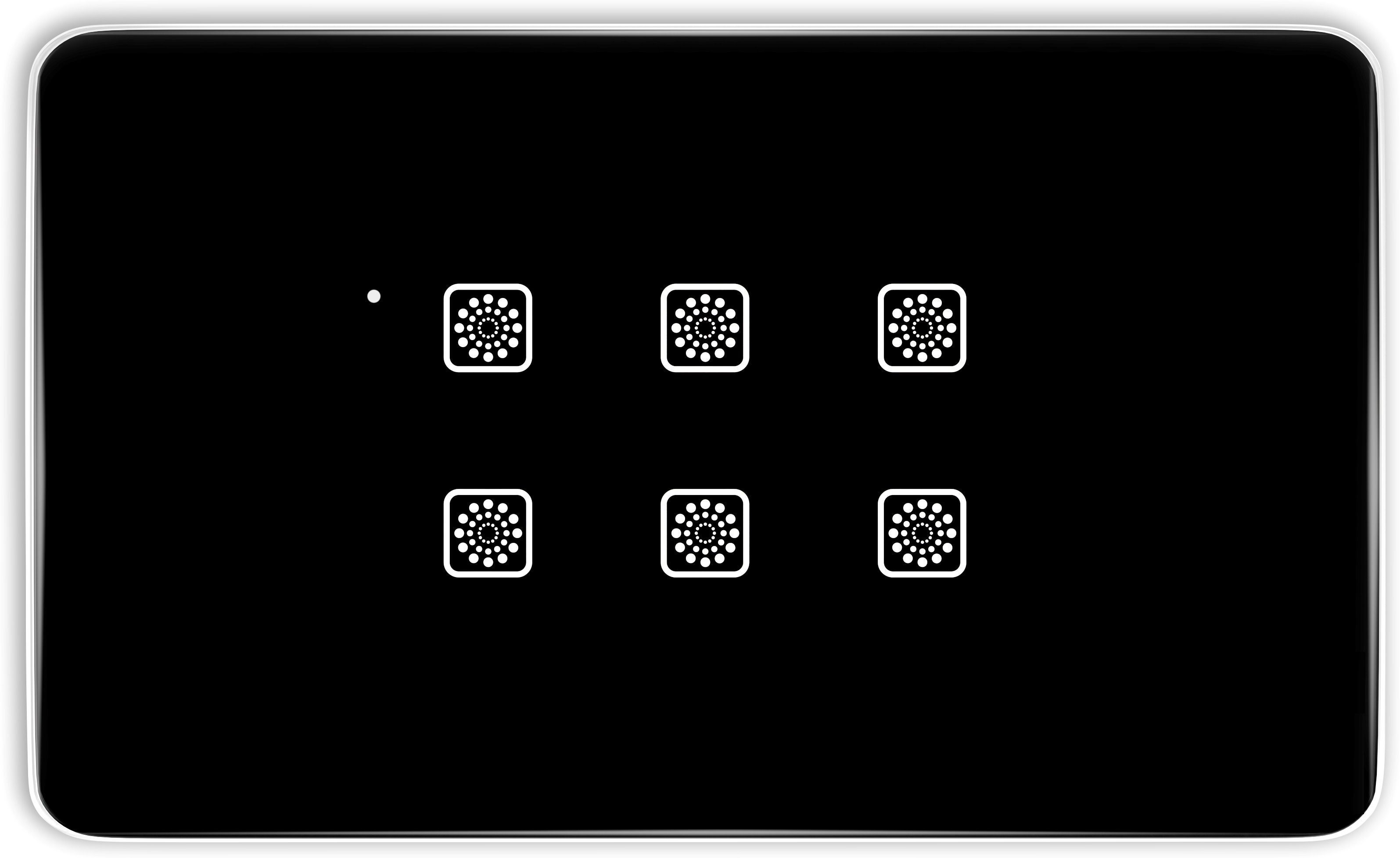 TEQOOZ 6 Switch Glass Touch Panel (WiFi + Remote) (4M) 3 Year Warranty | Glass Finish Smart Switch-image-21