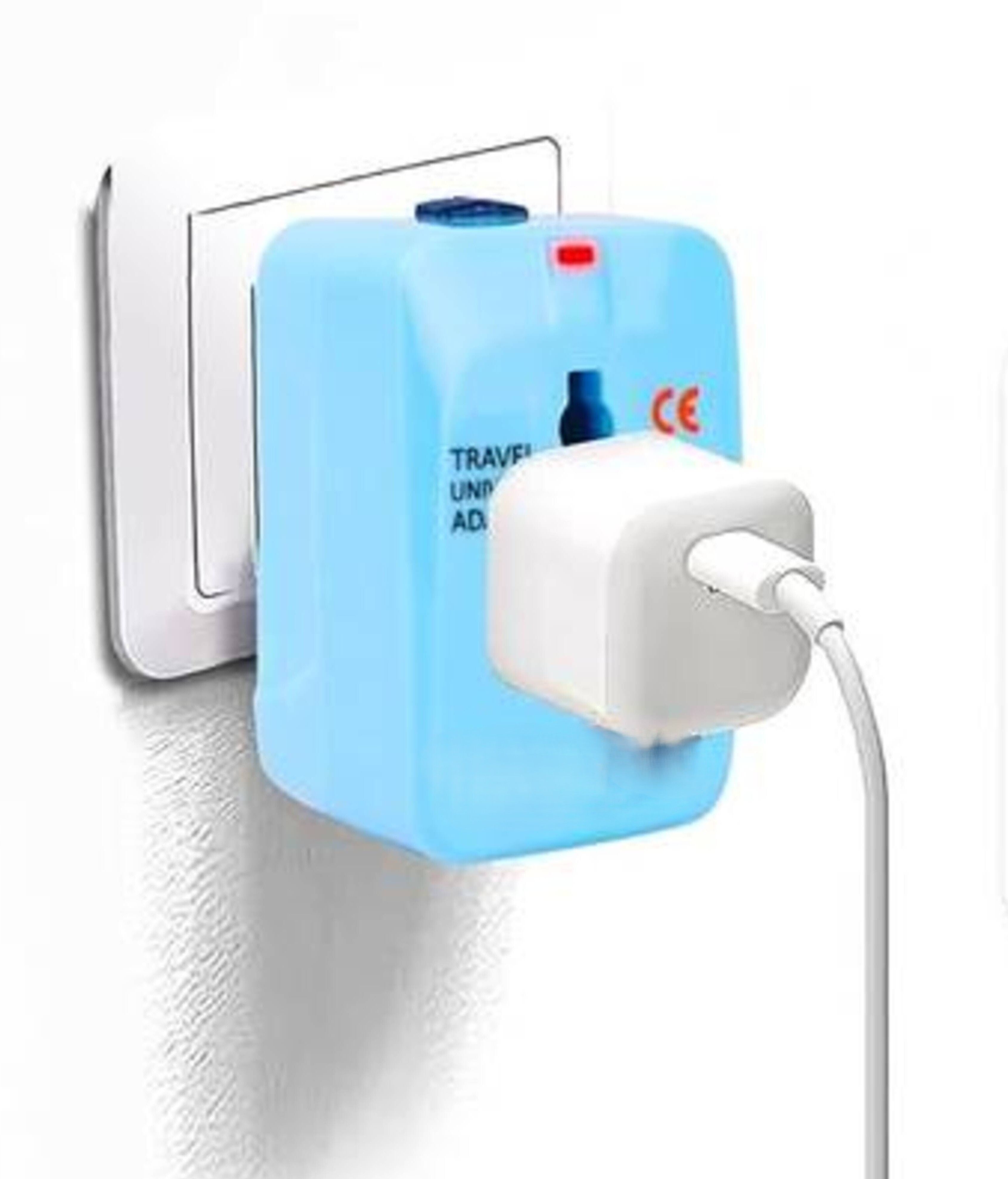 SSVOCATIONPOINT Premium Universal Travel Adapter With Built In Dual USB Charger Ports 100-240V Smart Plug-picture-11