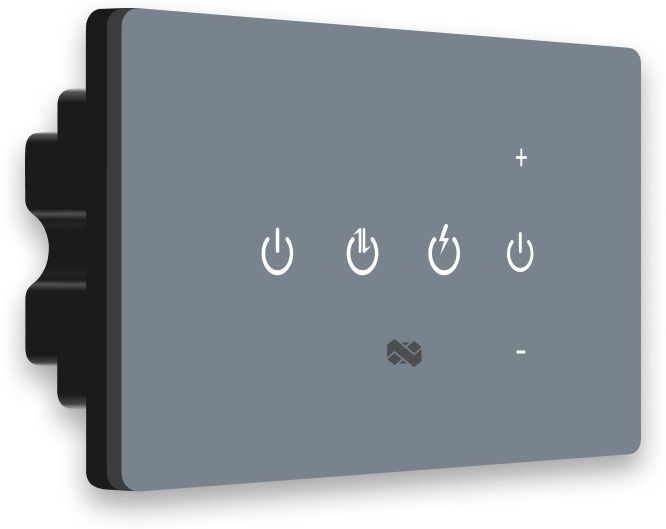 iotics Smart Touch Switch for 3 Light & Dimmer, Remote, Mobile App, Alexa & Google Home Smart Switch-picture-26